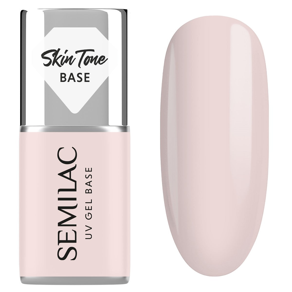 Semilac Skin Tone Cover Base 2in1 Écru 7 ml