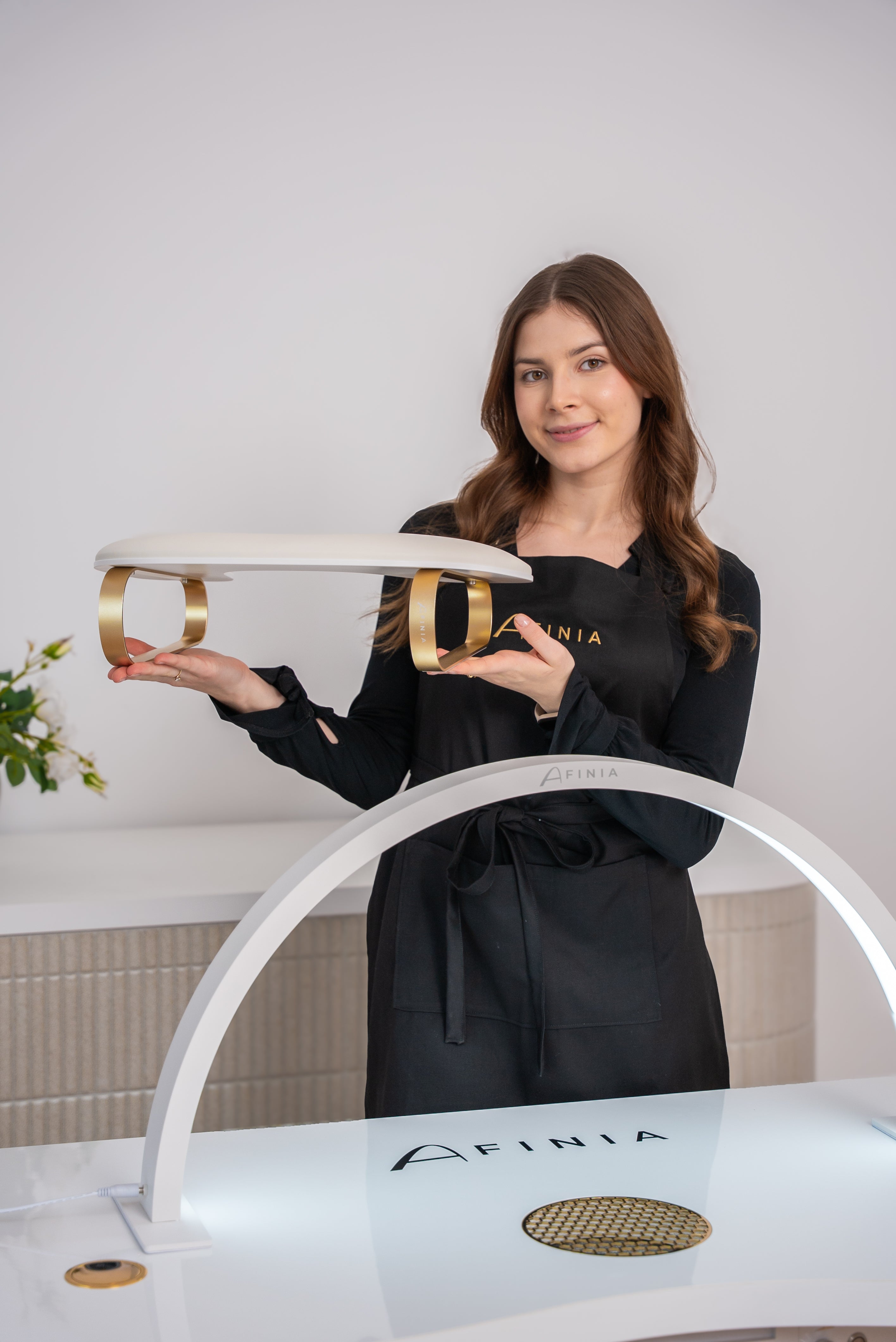 Afinia Roku balsts Luna Kremine spalva