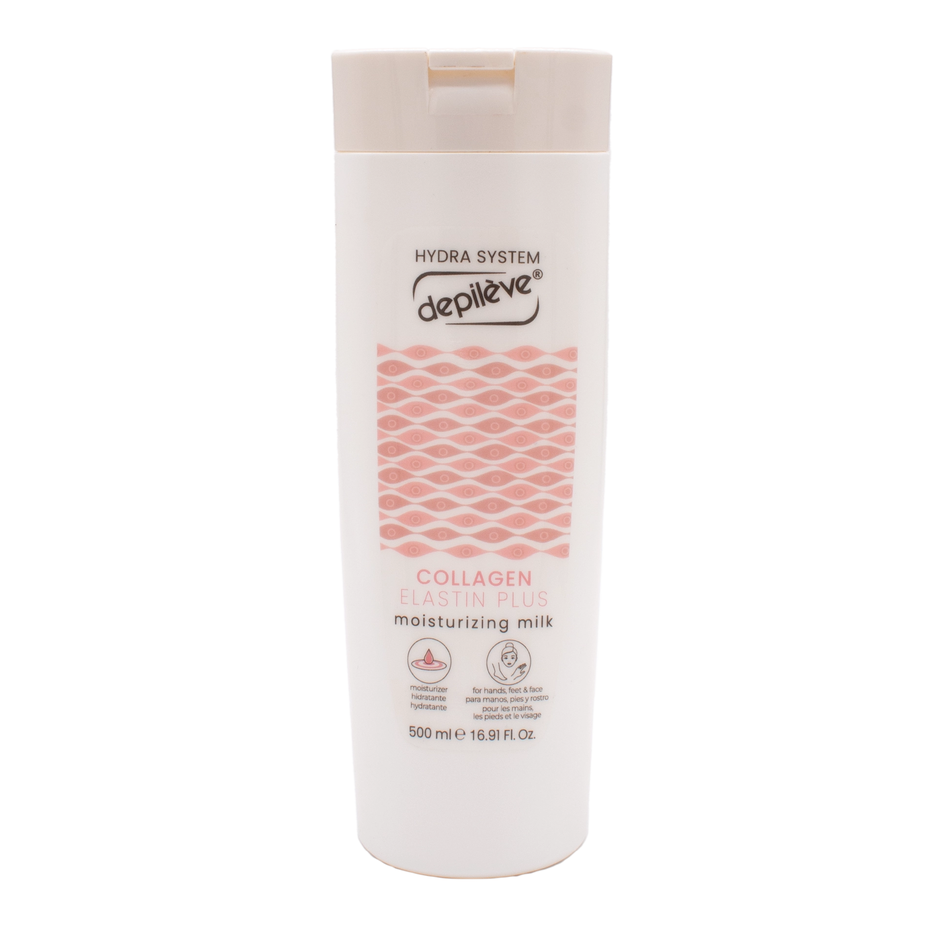 Depileve COLLAGEN ELASTIN Интенсивный антивозрастной крем для рук и ног 500 мл