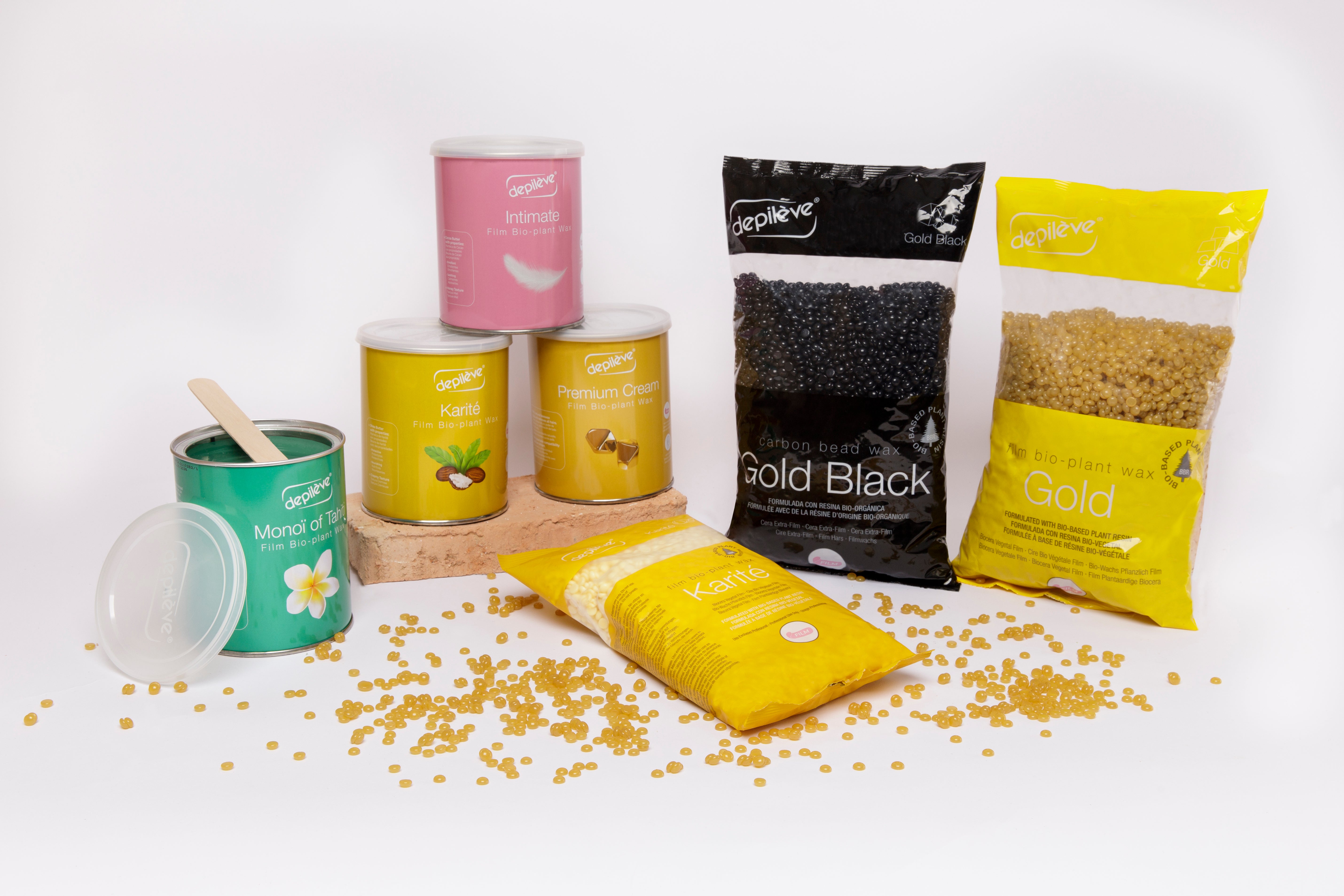 Depileve KARITE (SHEA BUTTER) Film wax in granules 500 gr.