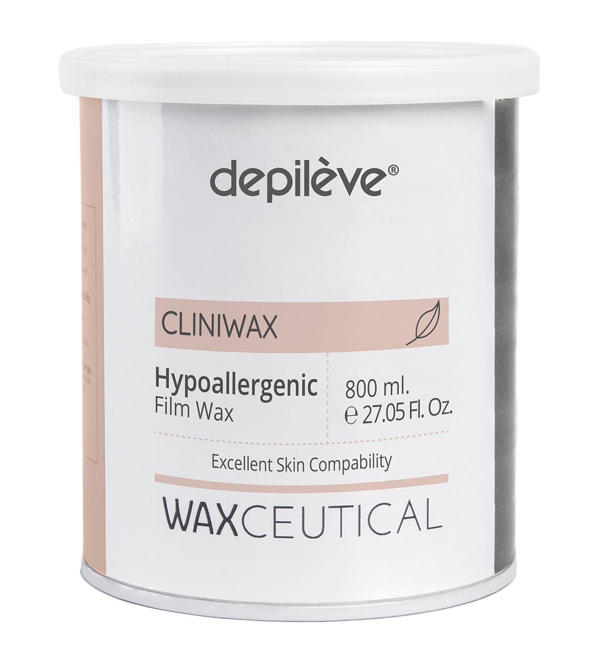 Depileve Waxceutical Hipoalerginis Kremas-vaškas plėvelei indelyje 800 ml