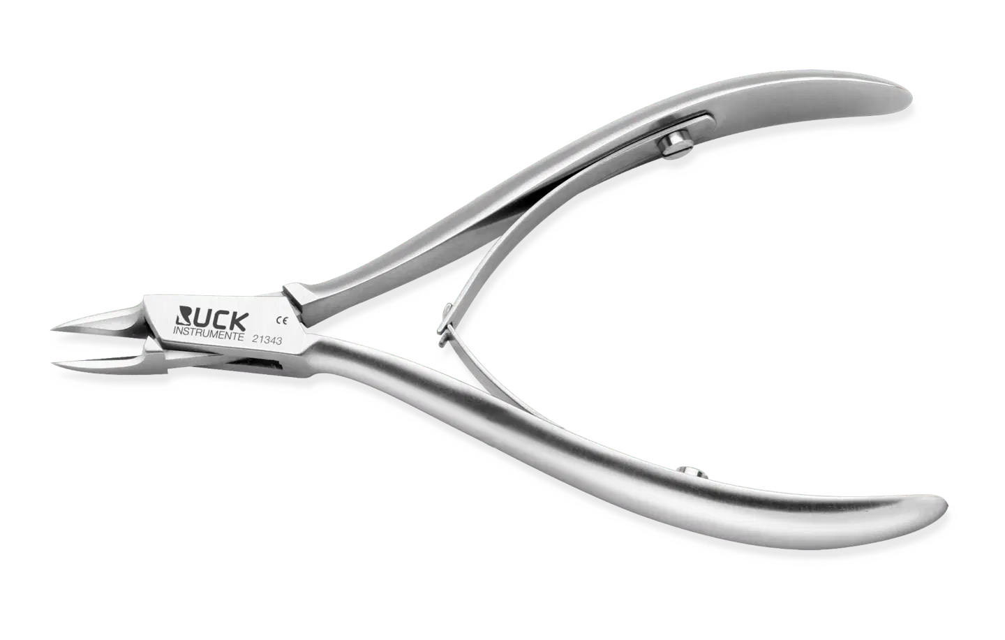 RUCK® INSTRUMENTE smulkios, smailios nagų kampų replės, 10 cm (2134301)