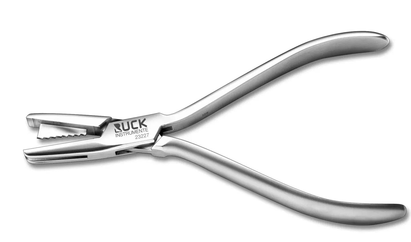 RUCK® 7 pakopų lenkimo replės, skirtos „Ross–Fraser“ spaustukams, 14,5 cm (2322701)