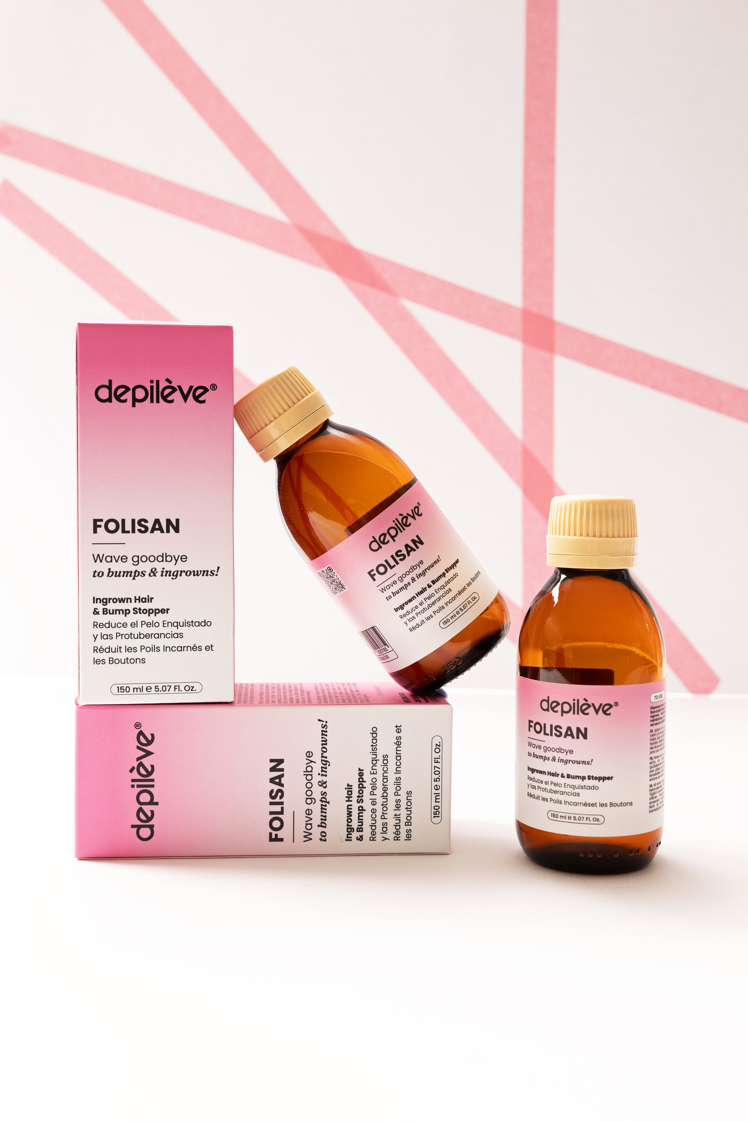 Depileve FOLISAN ingrown hair and inflammation prevention product 150 ml