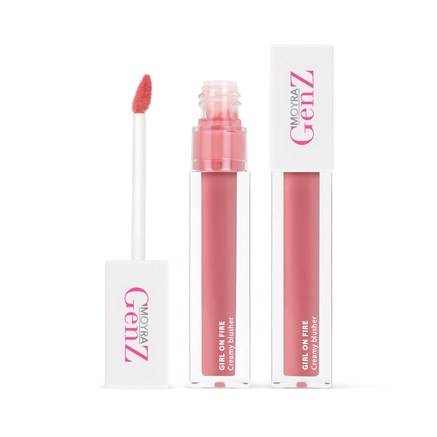 MOYRA GenZ Girl on fire Creamy blusher 02, 4 g