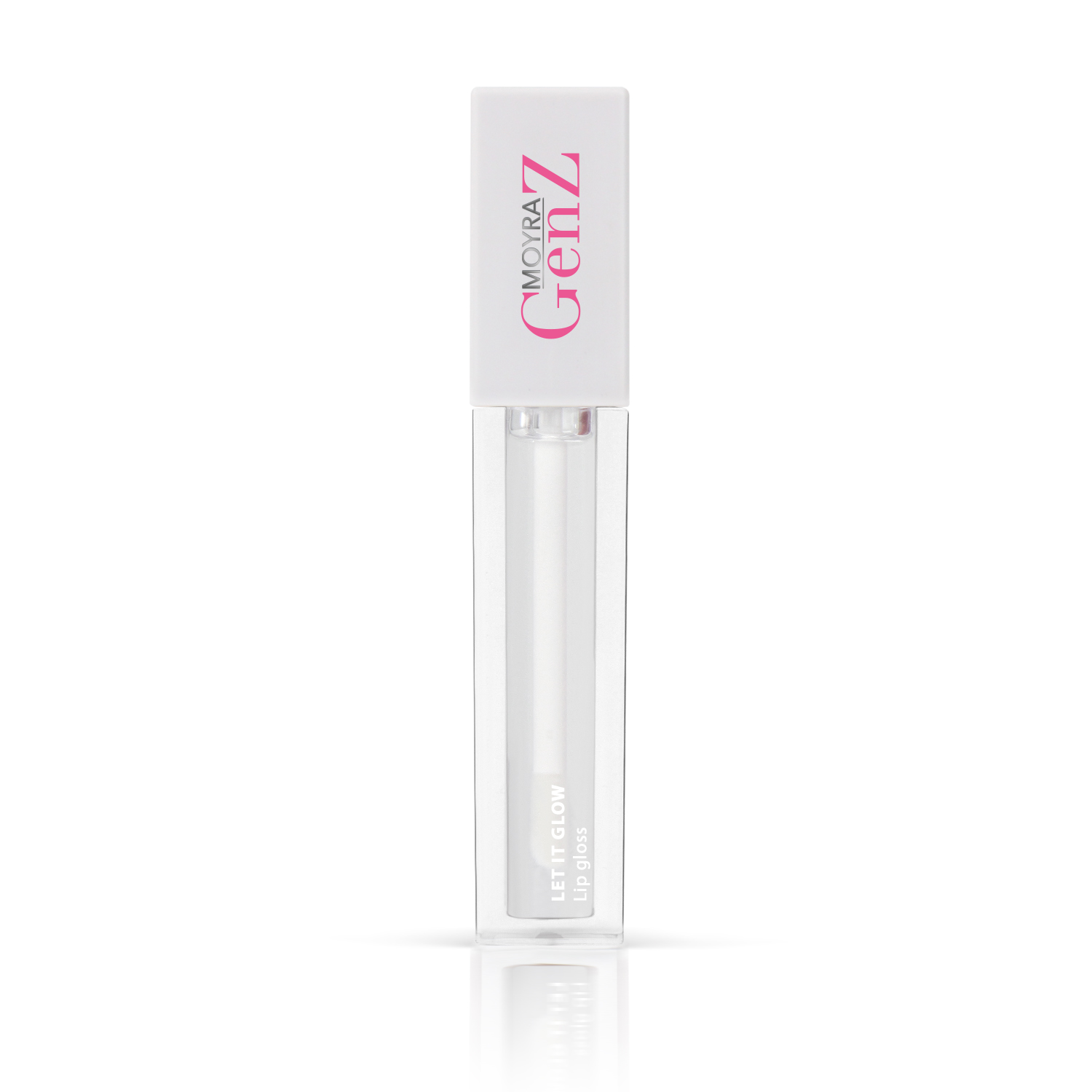 MOYRA GenZ Let it glow lipgloss 01 Clarity блеск для губ