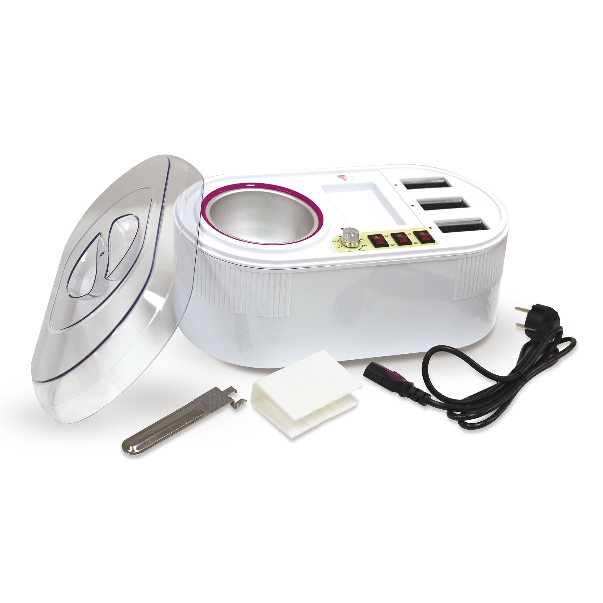 ItalWax Нагреватель воска для 400 мл банок и 3 картриджей COMBINATED