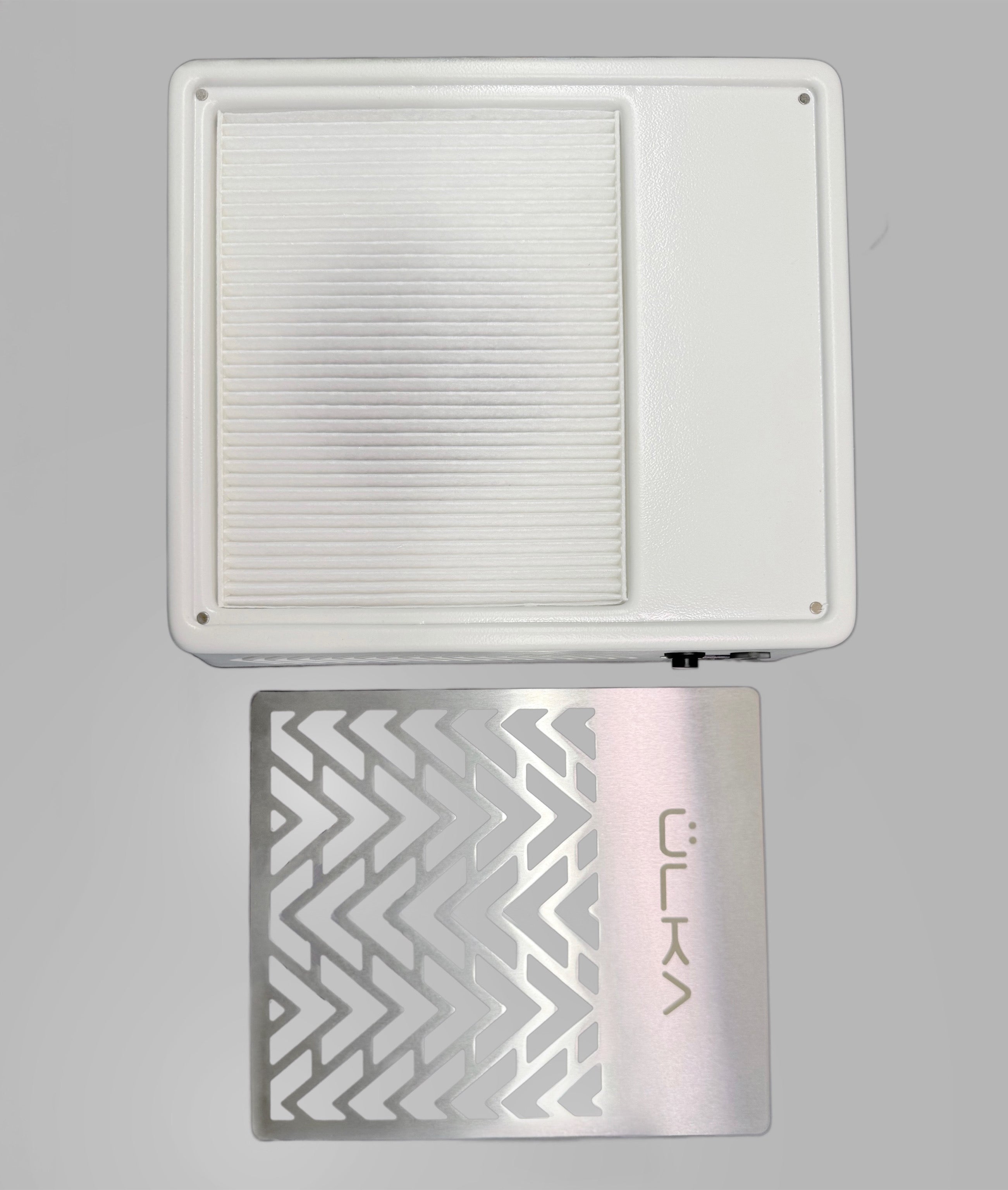 ULKA dulkių siurblys PATOGUS baltos spalvos