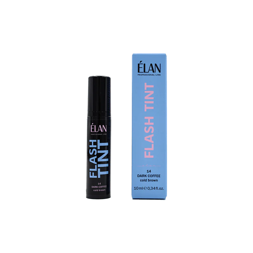 ELAN Flash Tint eyebrow dye 14 Dark Coffee, 10ml