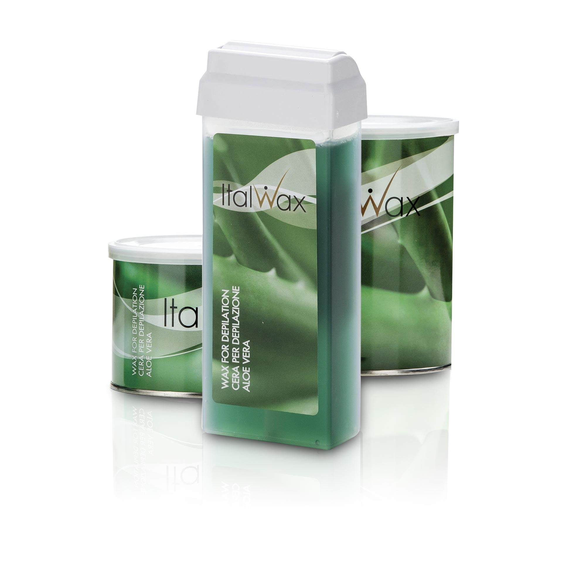 ItalWax Depilatory wax in cartridge CLASSIC - ALOE VERA 100 ml