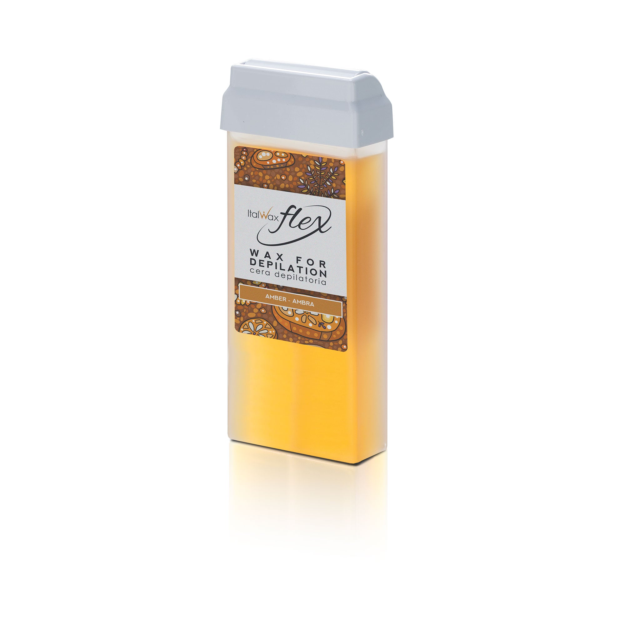 ItalWax Depilatory cartridge wax FLEX - AMBER 100 ml