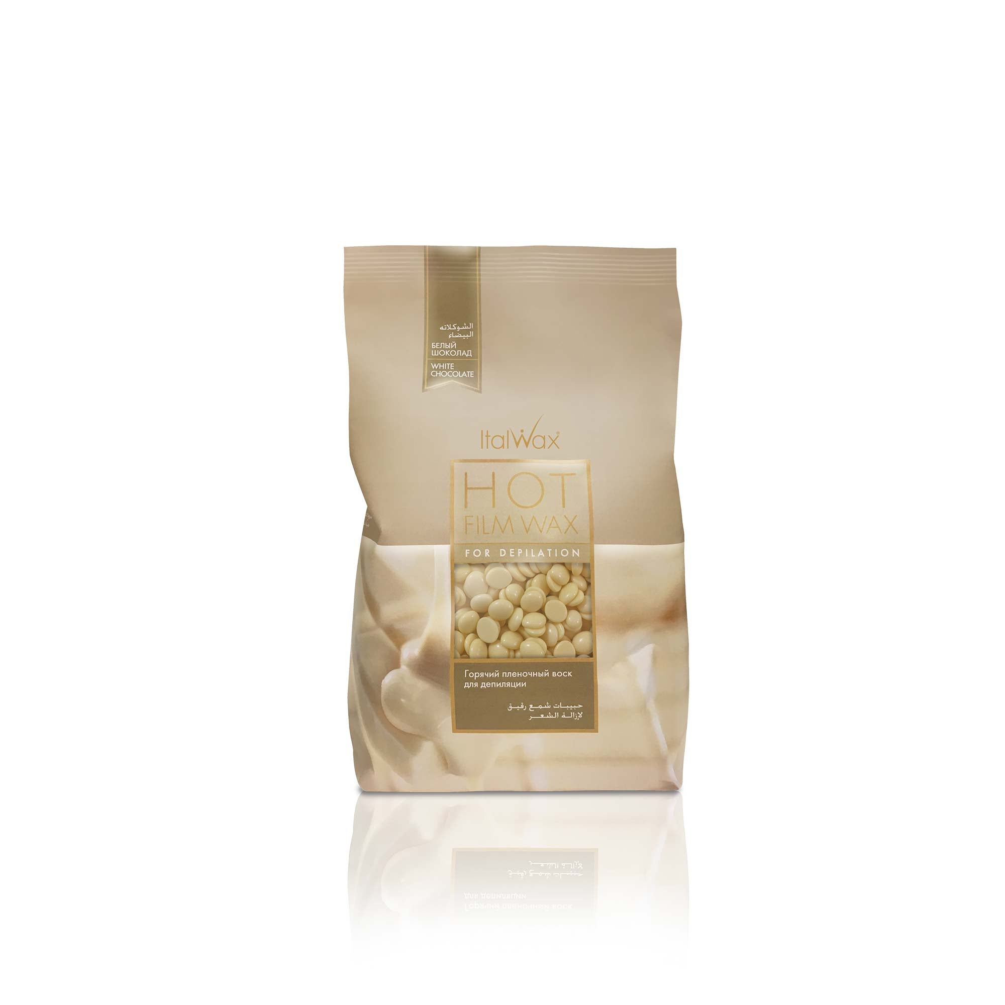 ItalWax KARŠTAS plėvelinis vaškas - BALTOJI ŠOKOLADAS 500 g