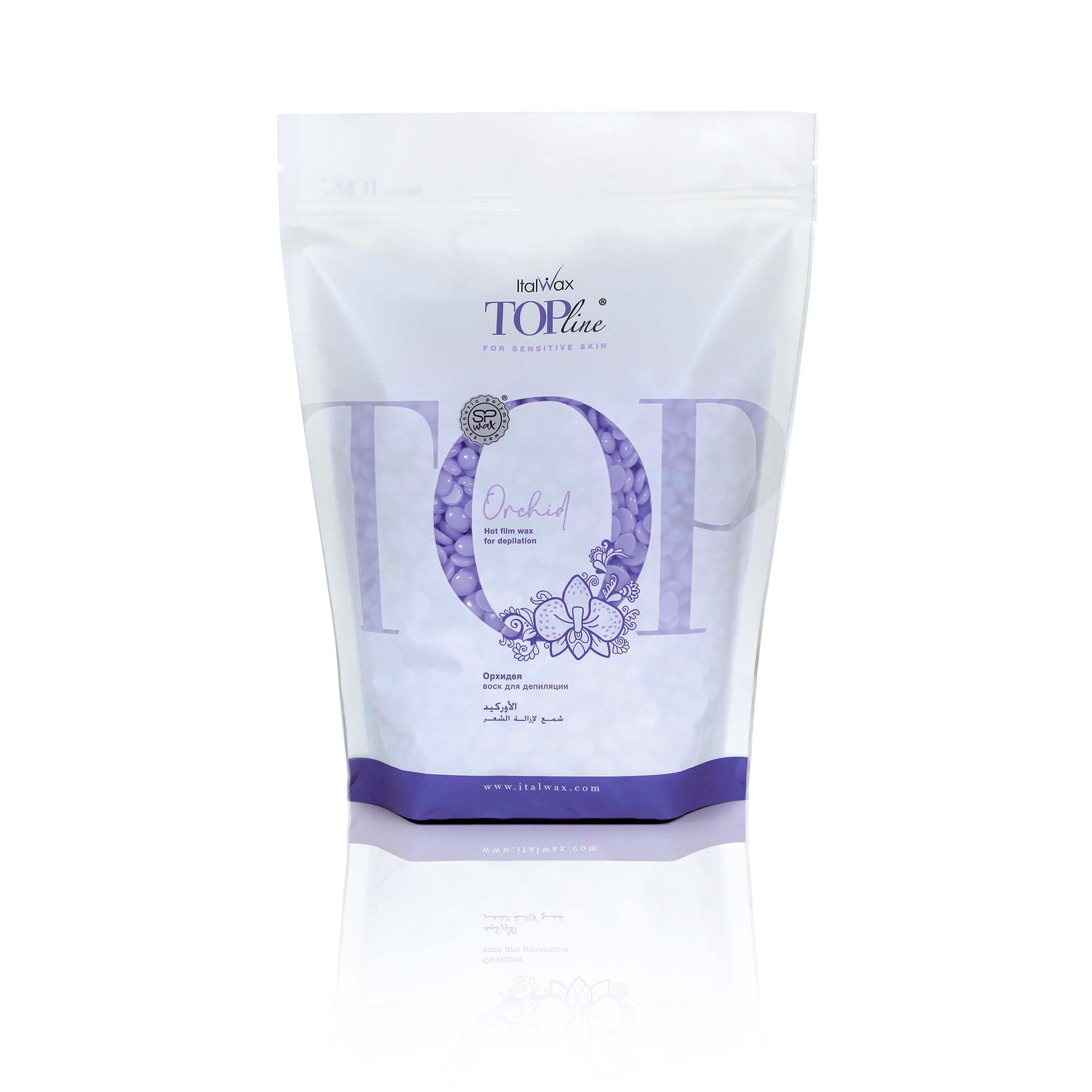 ItalWax TOPline Горячий пленочный воск в гранулах - ORCHID 750 г