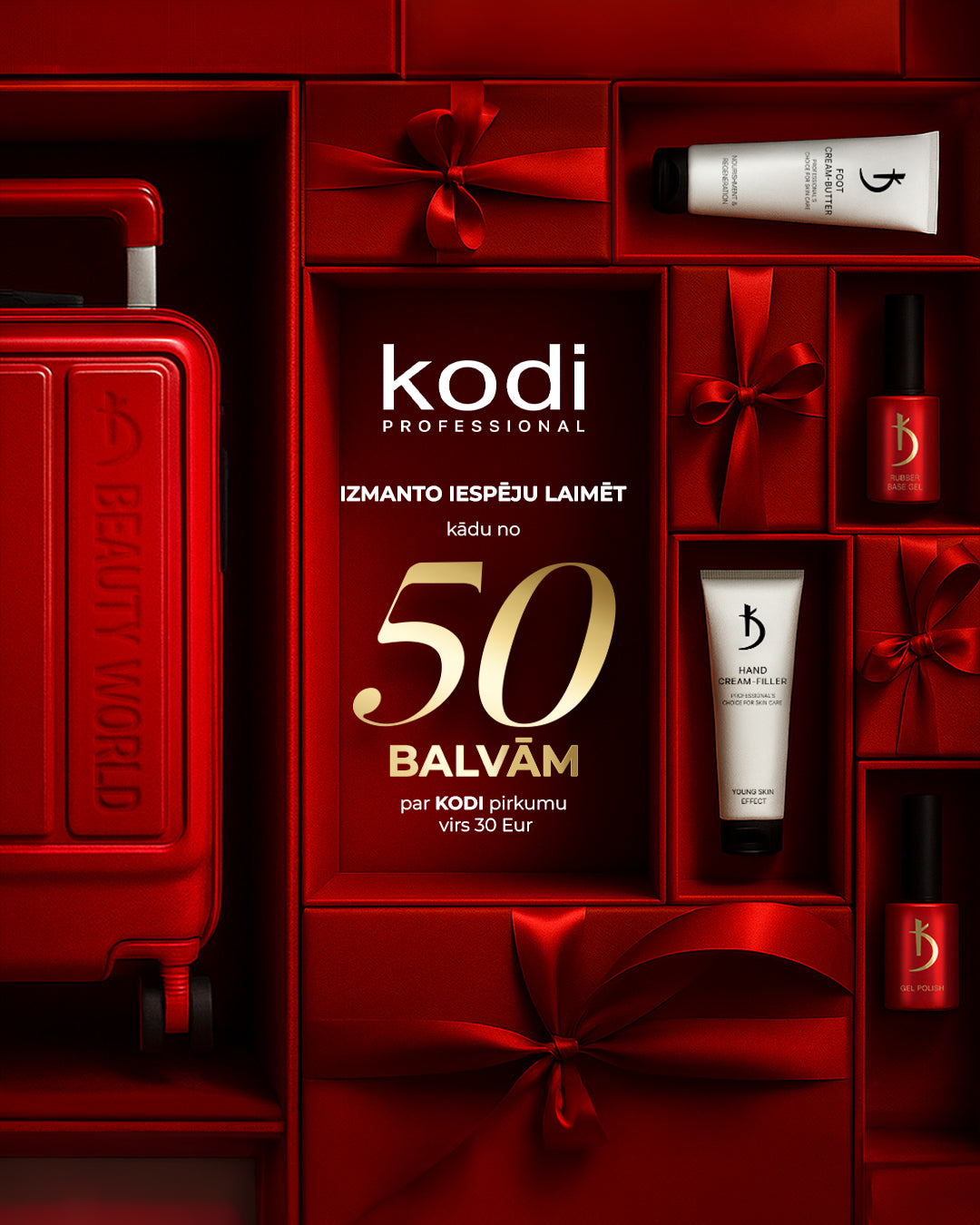 Coupon to participate in the Kodi prize draw