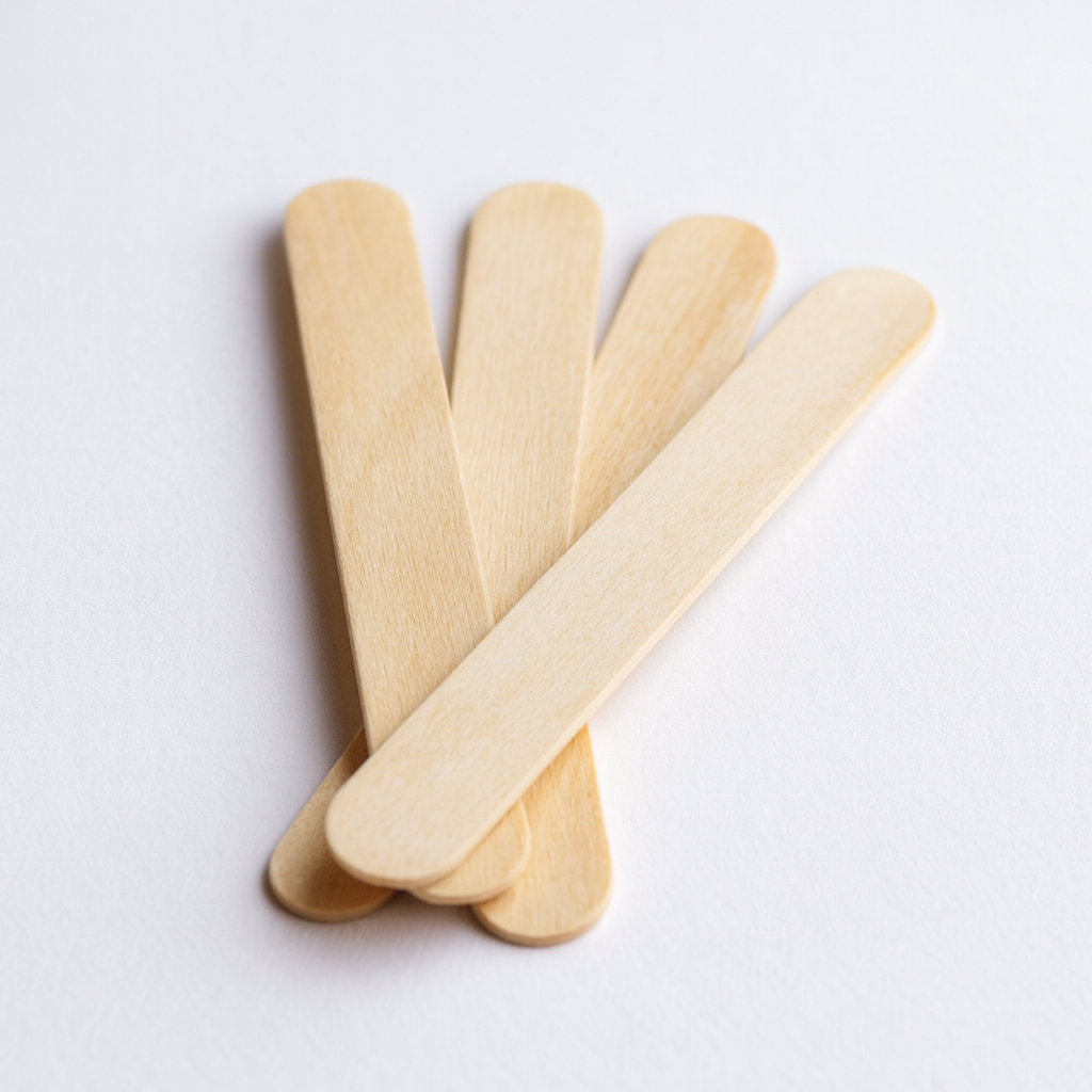 PW Wooden spatulas 100 pcs. MAXI, 15x 1.7cm, non-sterile