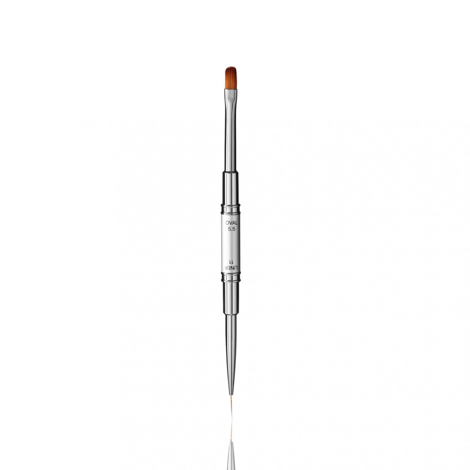 KODI Universali dvipusė šepetėlio galvutė MASTER ŠEPETYS (Ovalus 5.5~Linijinis 11)