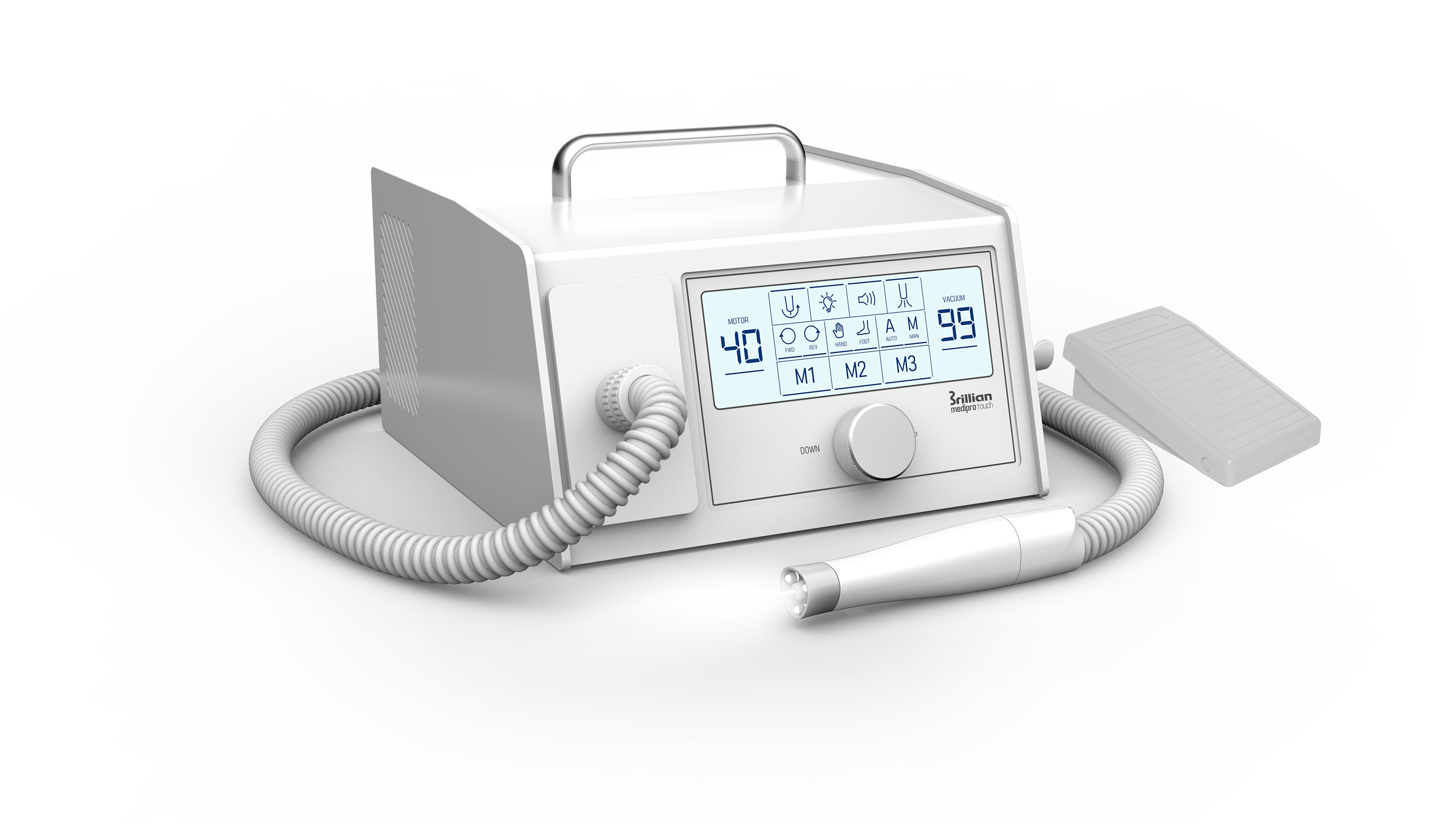 Аппарат для педикюра STRONG MediPro (CMDV5) TOUCH + HMD04 (40 000 об/мин)