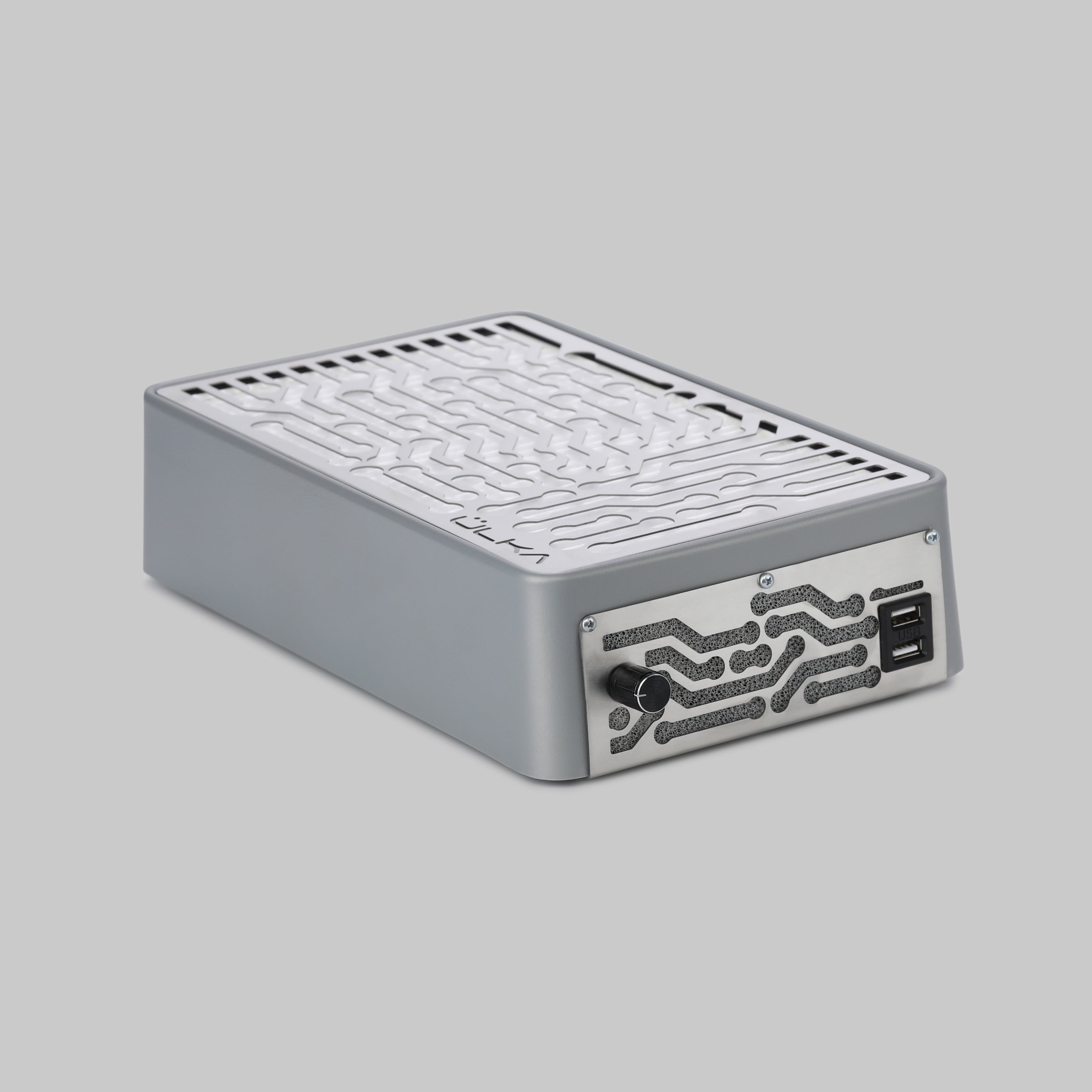 ULKA dulkių siurblys NANO pilkos spalvos