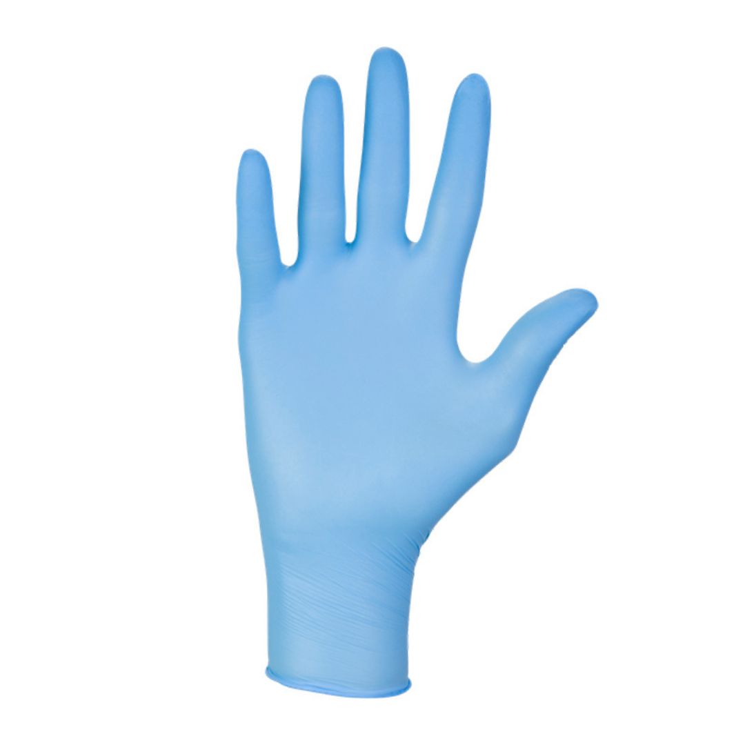 Nitrylex PF Disposable nitrile gloves, powder-free L Blue, 100 pcs., 10 boxes