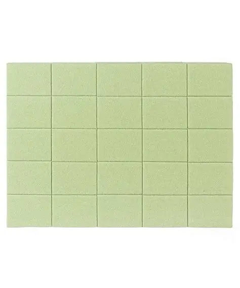 KODI Nagų švitrinis blokelis rinkinys 120/120 50 vnt. žalias