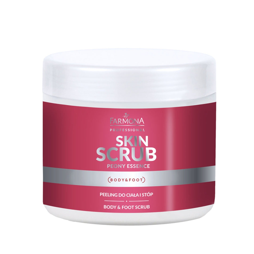 Farmona SKIN SCRUB PEONY ESSENCE Body and foot scrub 500 g