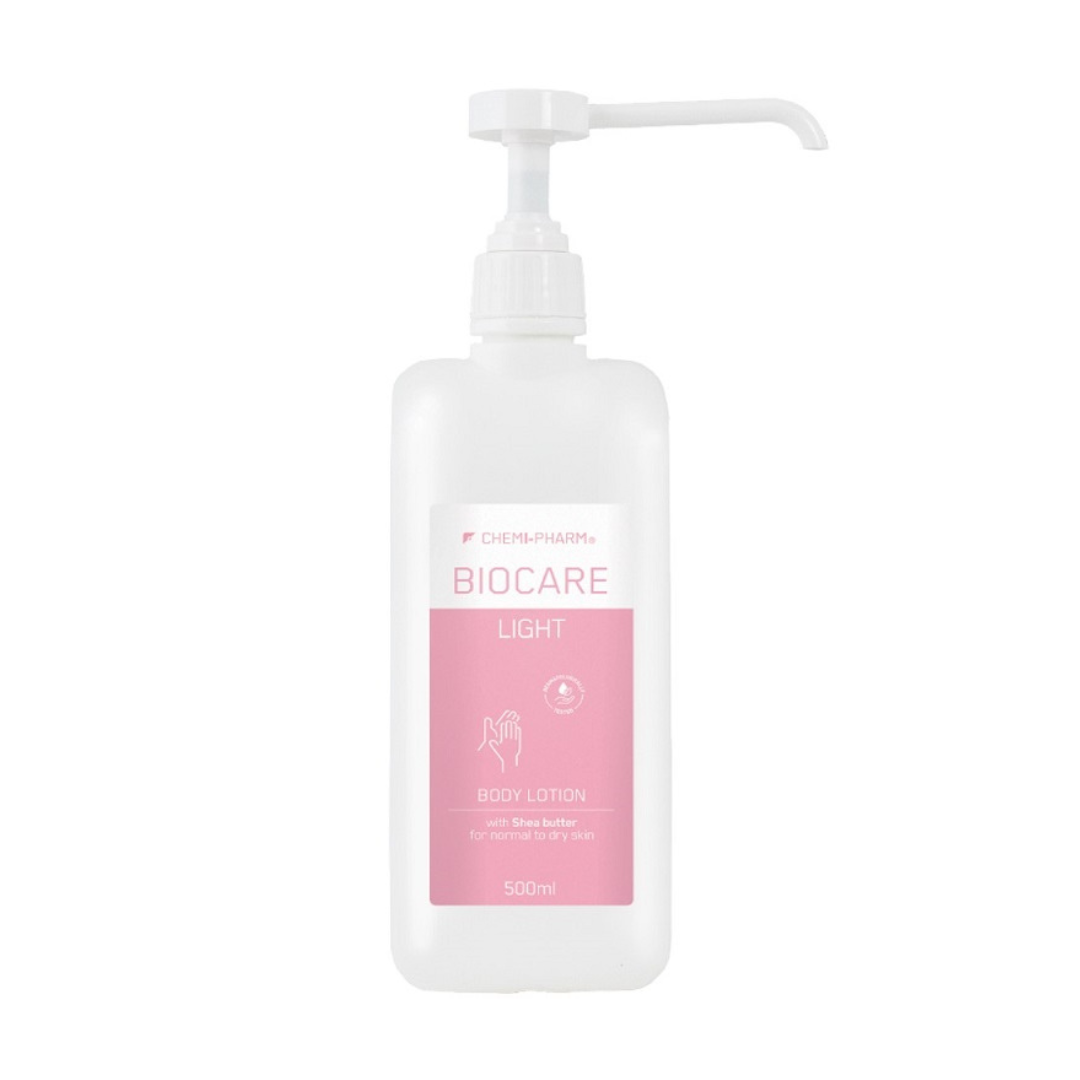 BIOCARE LIGHT 15% - skin care lotion with shea butter for all skin types, 500 ml