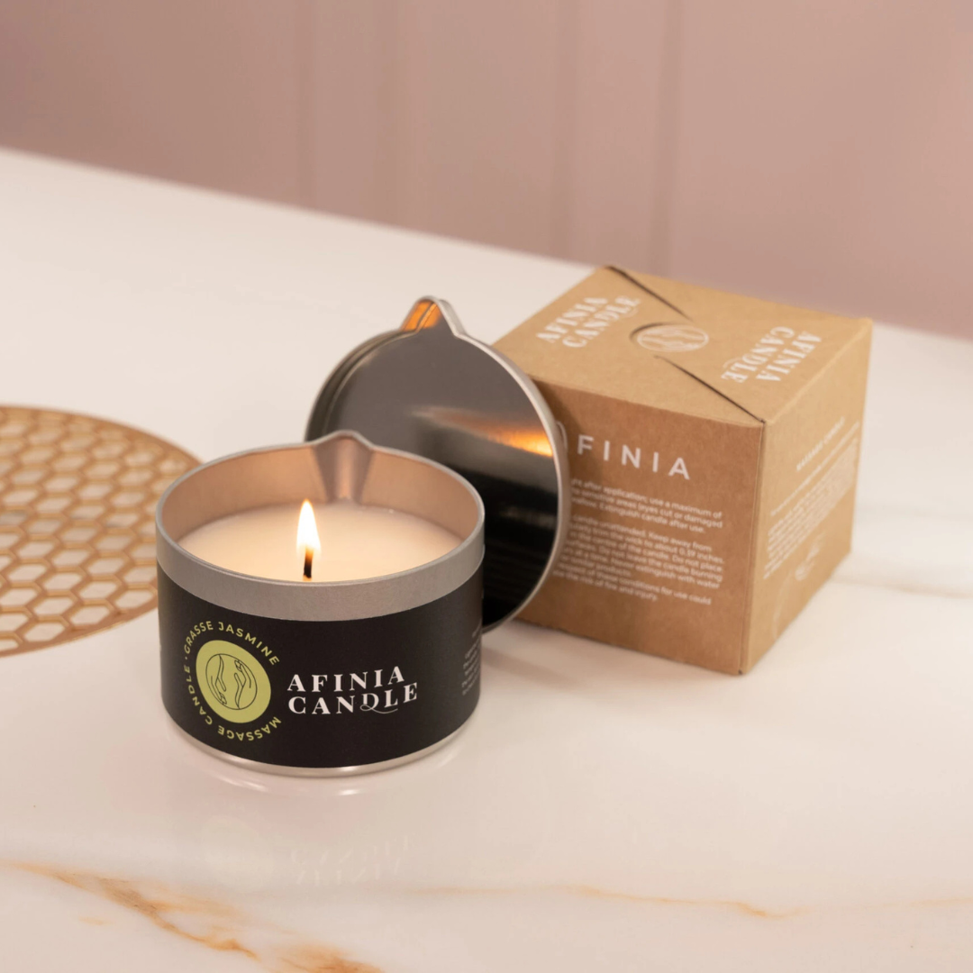 Afinia Aromatic Massage Candle Grasse Jasmin 150 g