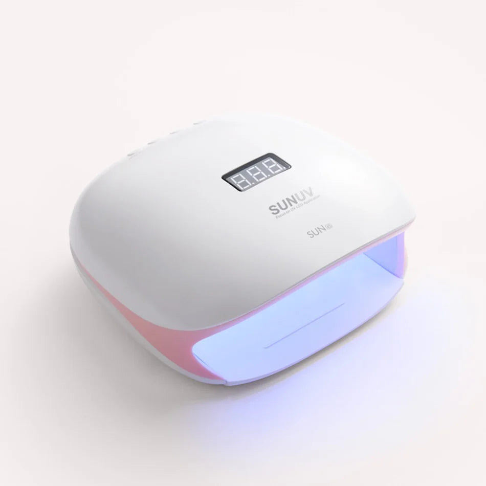 SUN4S Розовая УФ/ЛЕД настольная лампа с функцией Smart 2.0