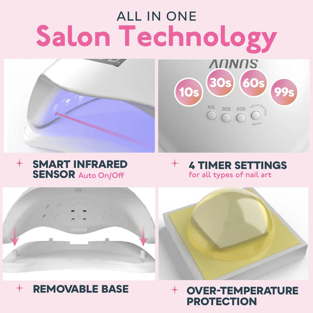 SUN5S PLUS УФ/ЛЕД настольная лампа с функцией Smart 2.0