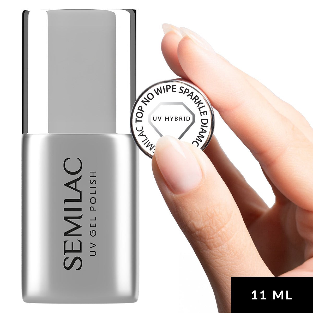 Semilac Top No Wipe Sparkle Diamond 7ml