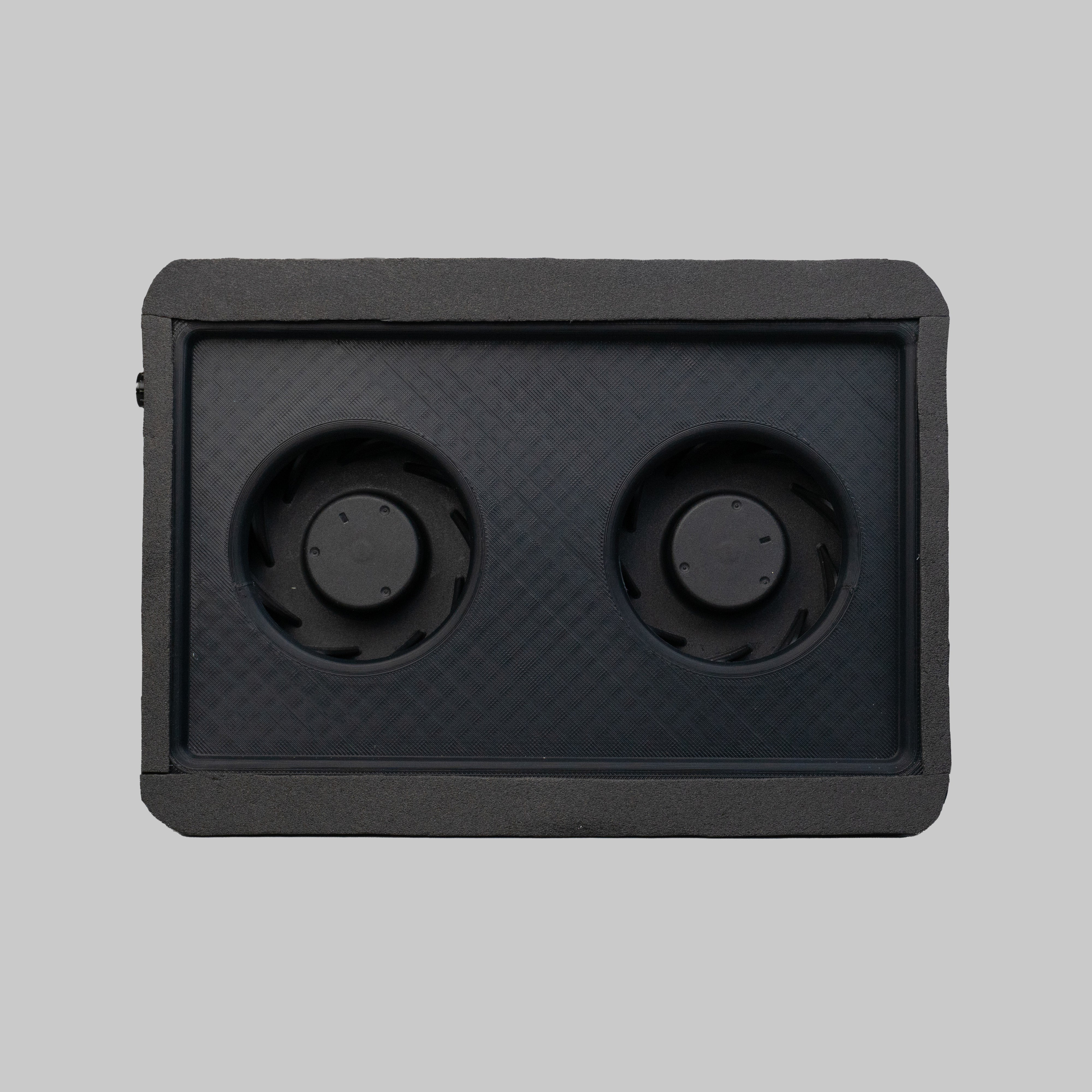 ULKA Įmontuojamas dulkių surinktuvas TORNADO Juodas