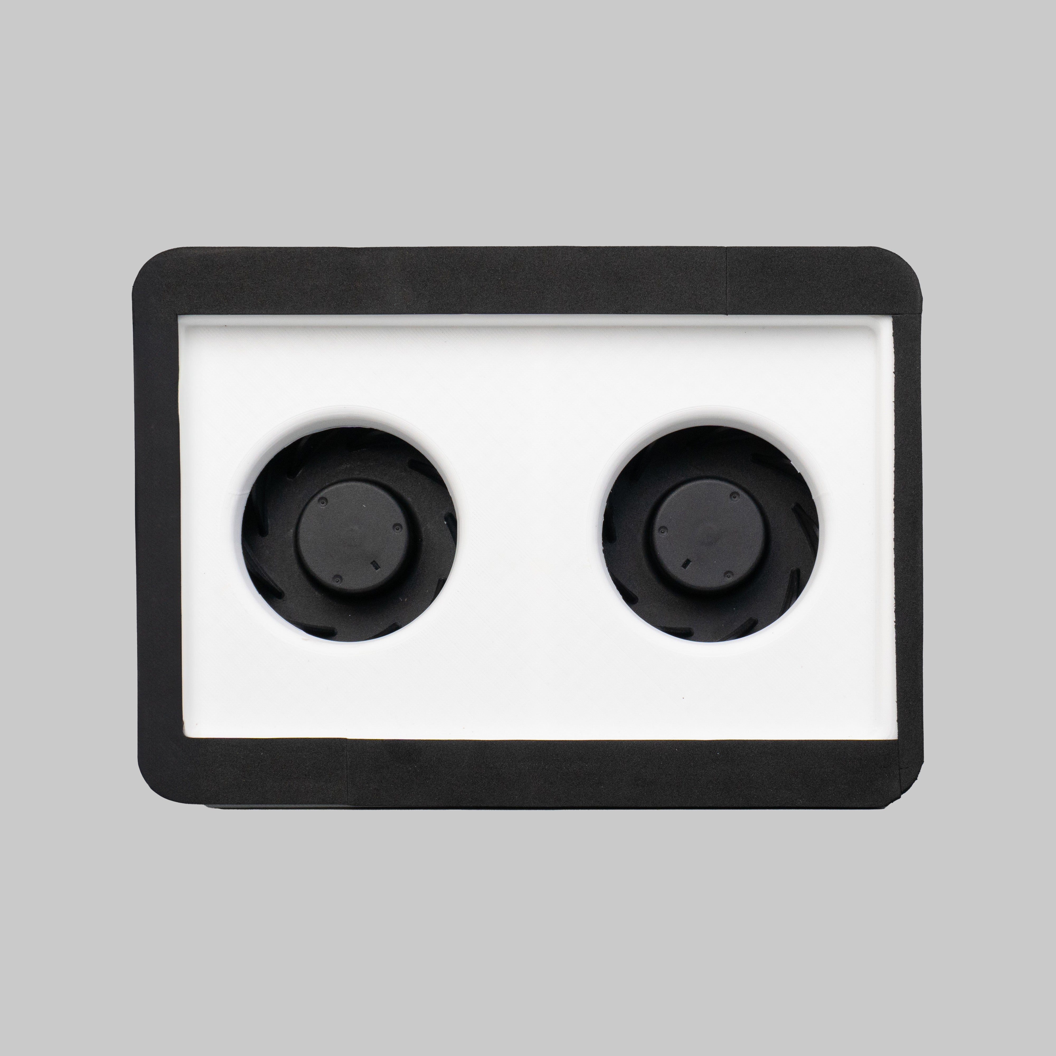 ULKA Įmontuojamas dulkių surinktuvas TORNADO Baltas