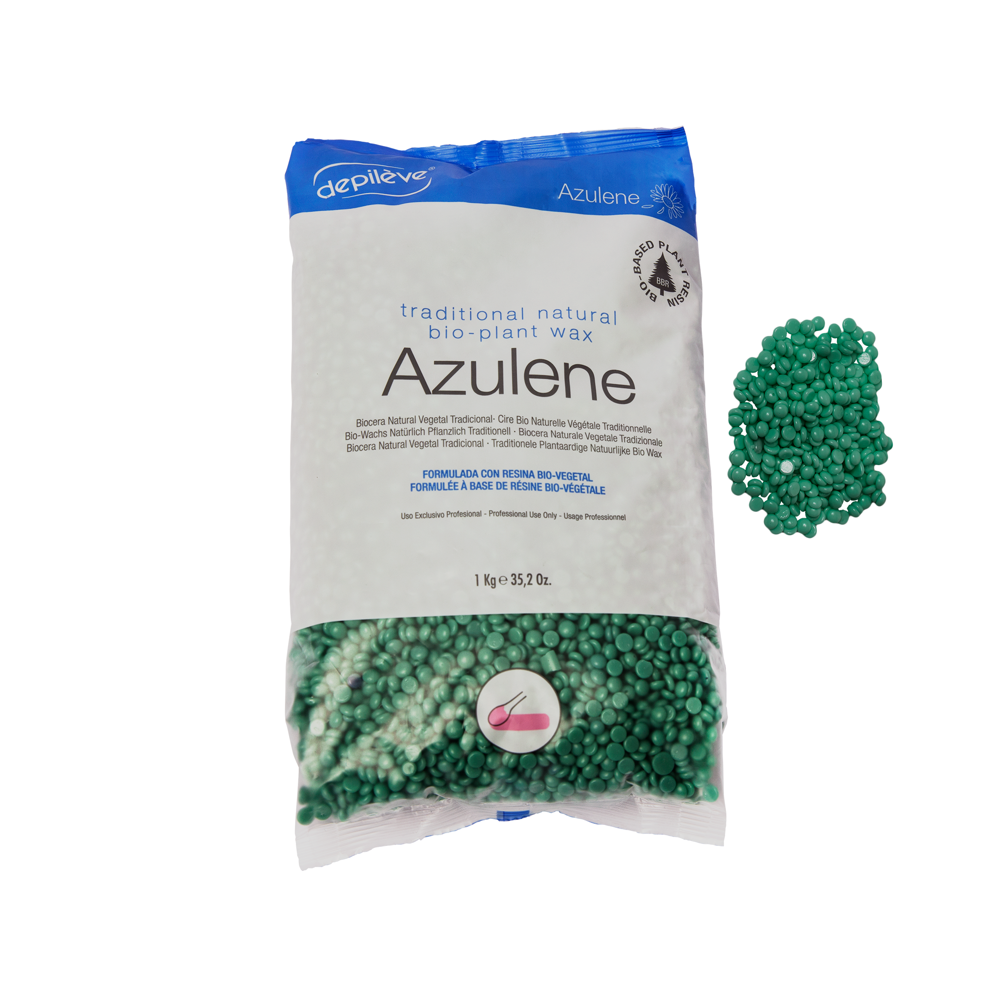 Depileve BIO BEES WAX AZULENE granules 1 kg