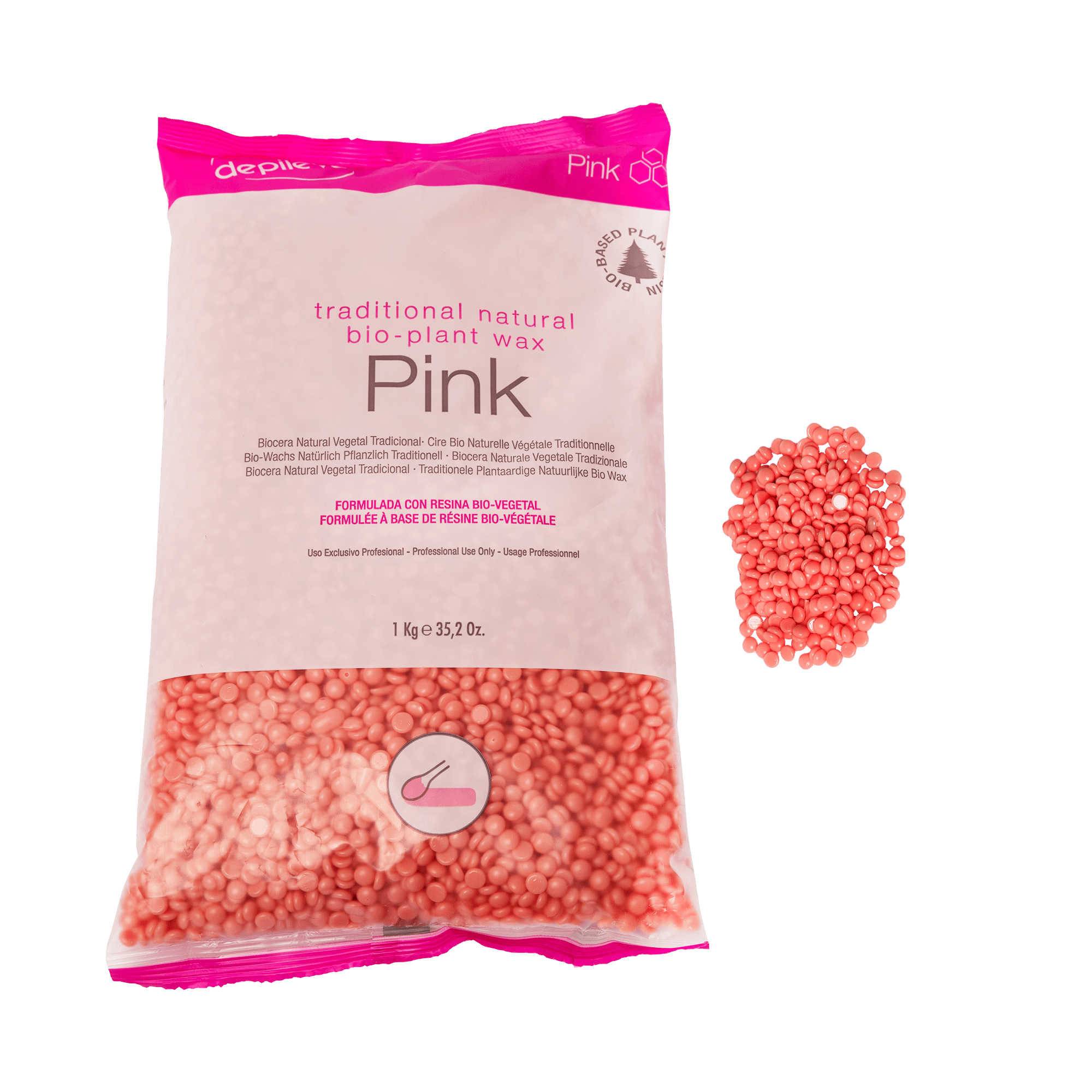 Depileve BIO BEES WAX PINK granules 1 kg