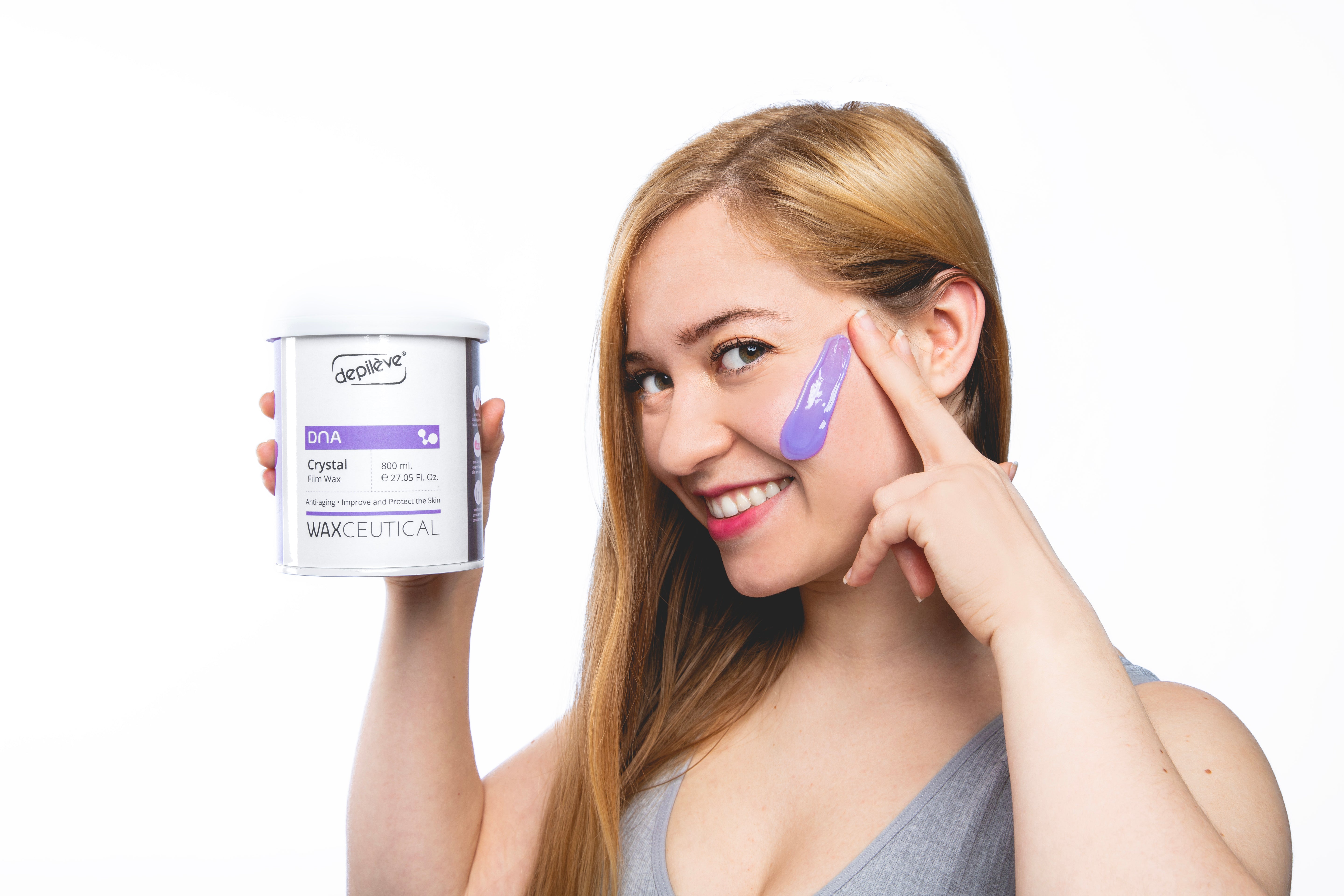 Depileve Waxceutical DNA Пленочный воск в банке 800 мл