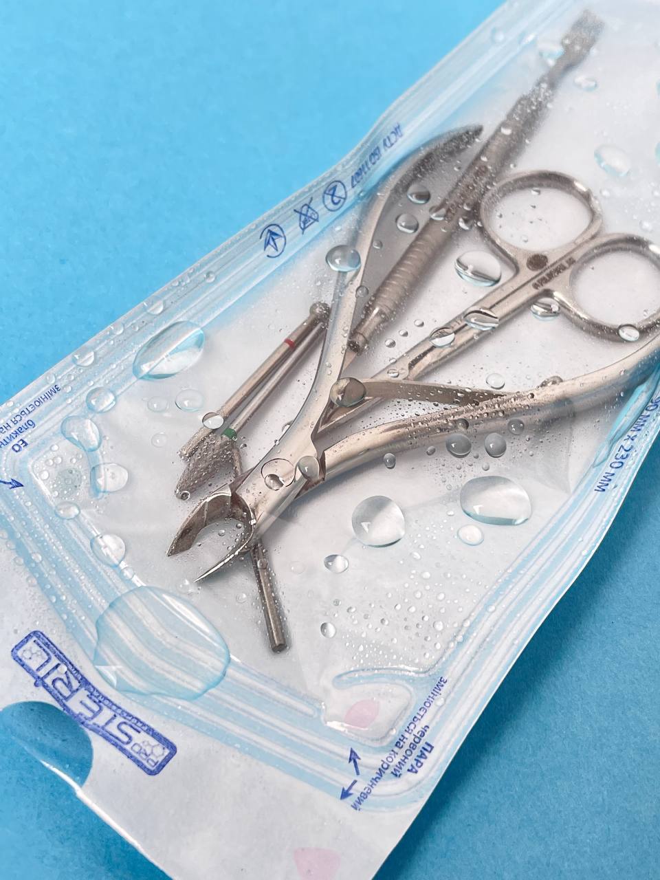 ProSteril Autoclave sterilization bags 100x60mm CS transparent with indicator 100pcs.