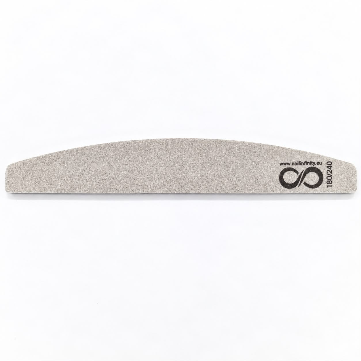 Nailinfinity Пилочка для ногтей «Полумесяц» 180/240 — 1 шт.