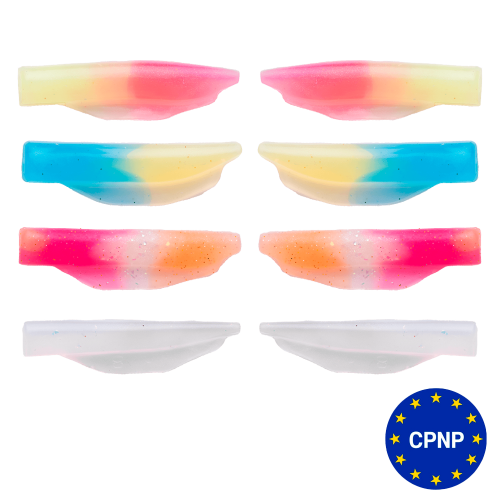 ZOLA Prism Lash L-Curl molds for eyelash lamination (upper and lower lashes)