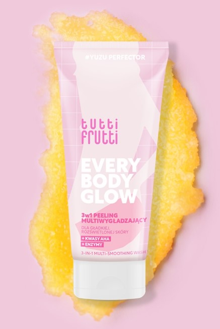 Farmona Tutti Frutti Everybody Glow 3-in-1 Multi-Smoothing Body Scrub, 200 ml