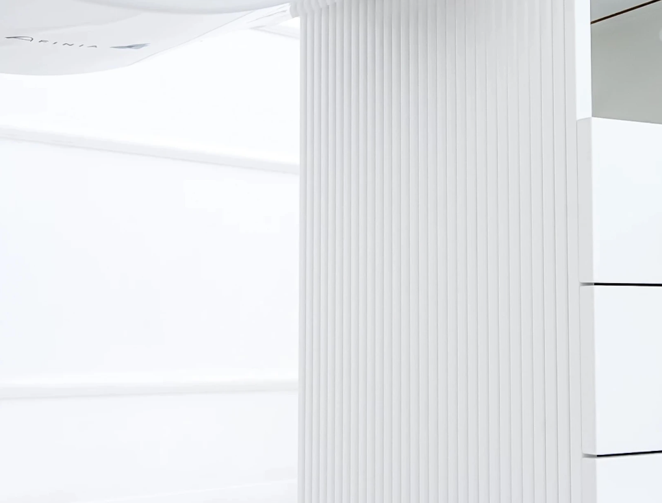 Afinia Manicure table Prime Gold with built-in dust collector NDC 2000