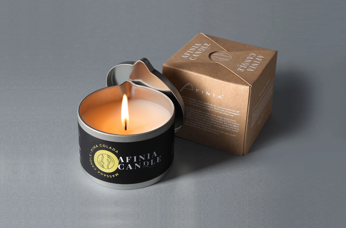 Afinia aromatic massage candle Pina Colada 150gr