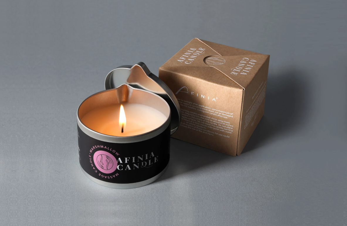 Afinia aromatic massage candle Marshmallow 150gr