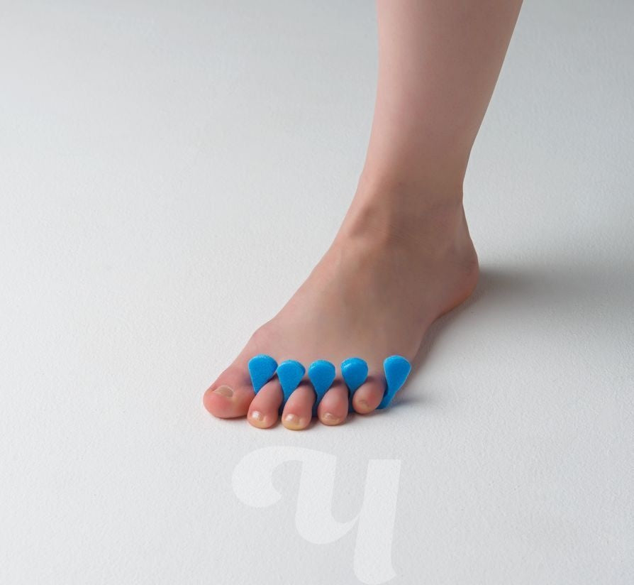 Чистовье Разделитель для пальцев, 20 пар, 8 мм, Синий цвет