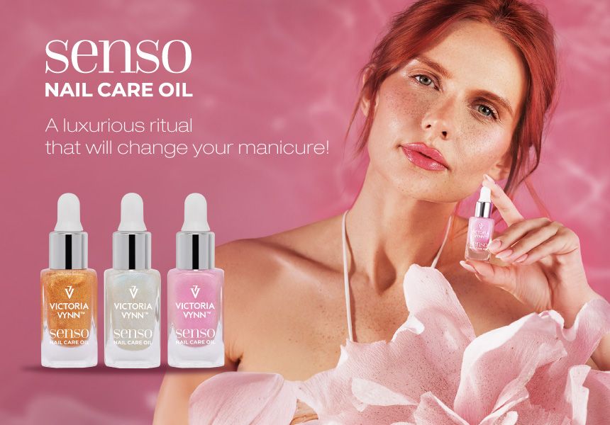 Victoria Vynn SENSO cuticle oil with sparkles Follow Me, 9ml