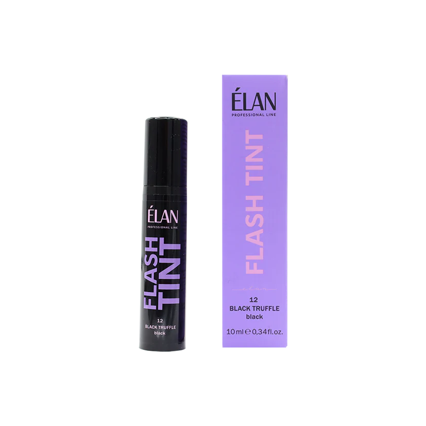 ELAN Flash Tint eyebrow dye 12 Black Truffle, 10ml