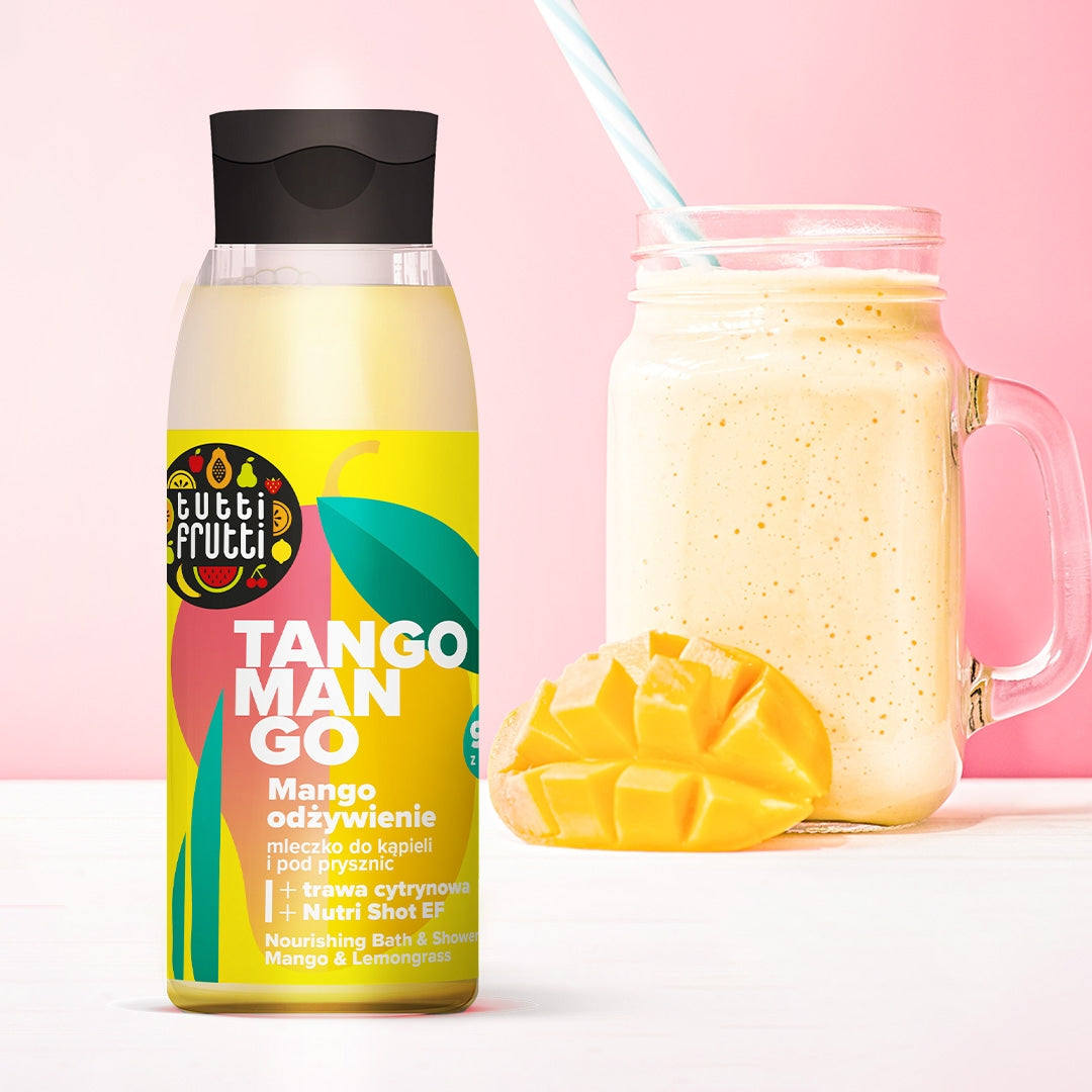 Farmona TUTTI FRUTTI Maitinantis vonios ir dušo pienelis Mango ir citrinžolė 400ml
