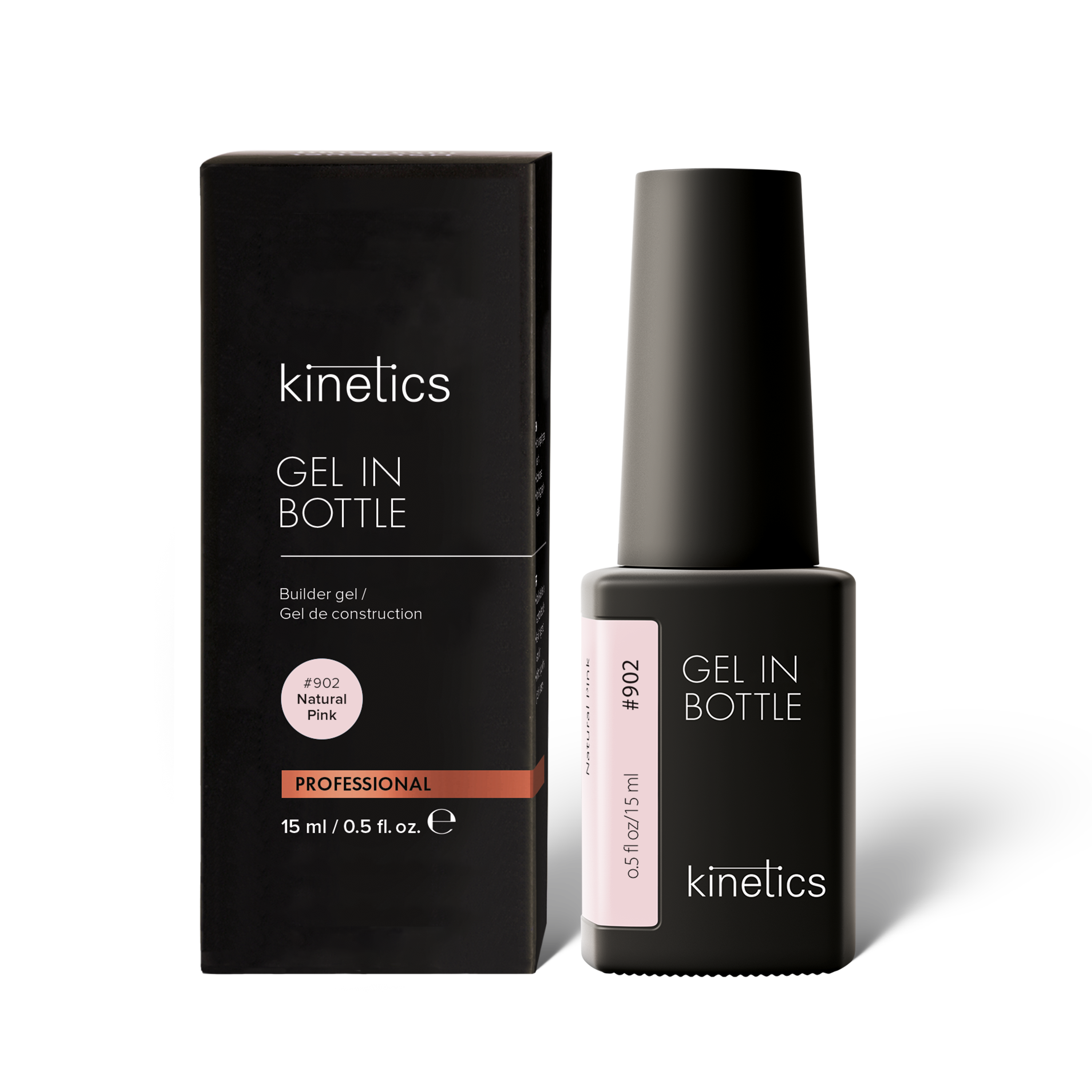 Kinetics Gel in Bottle Natural Pink #902