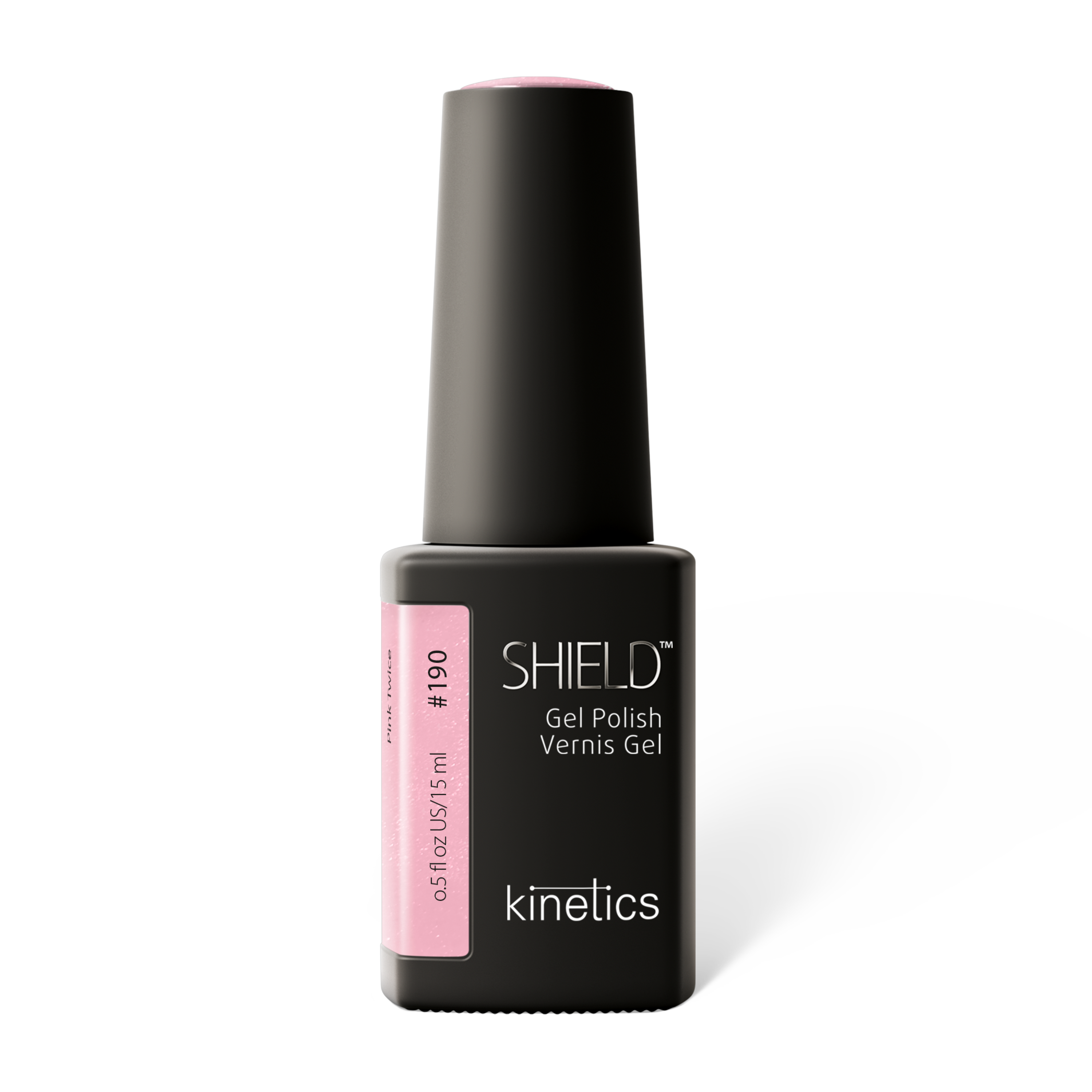 Kinetics SHIELD Gel Polish Pink Twice #190, 15 ml