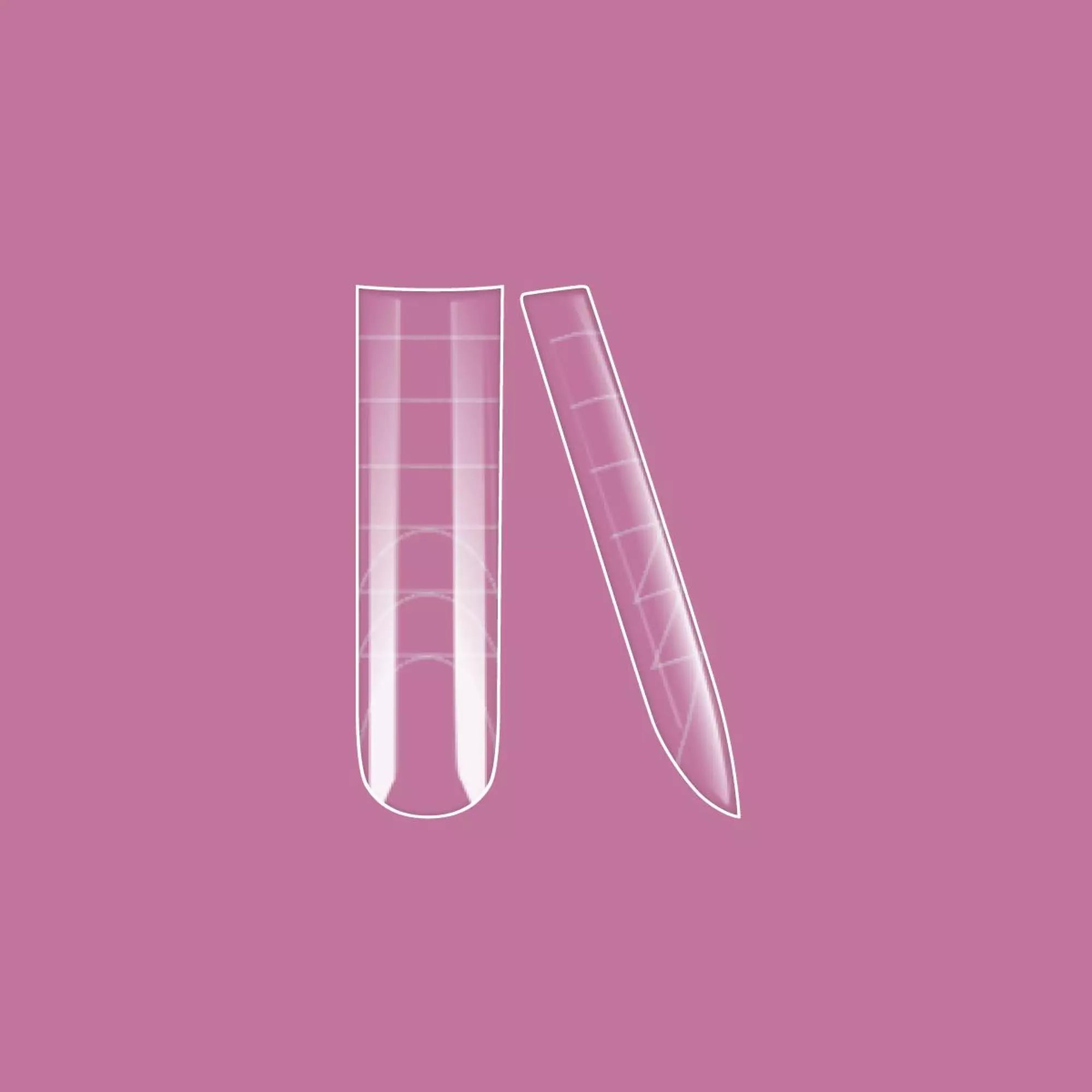 Victoria Vynn Top forms for nail extensions, square, 120pcs.