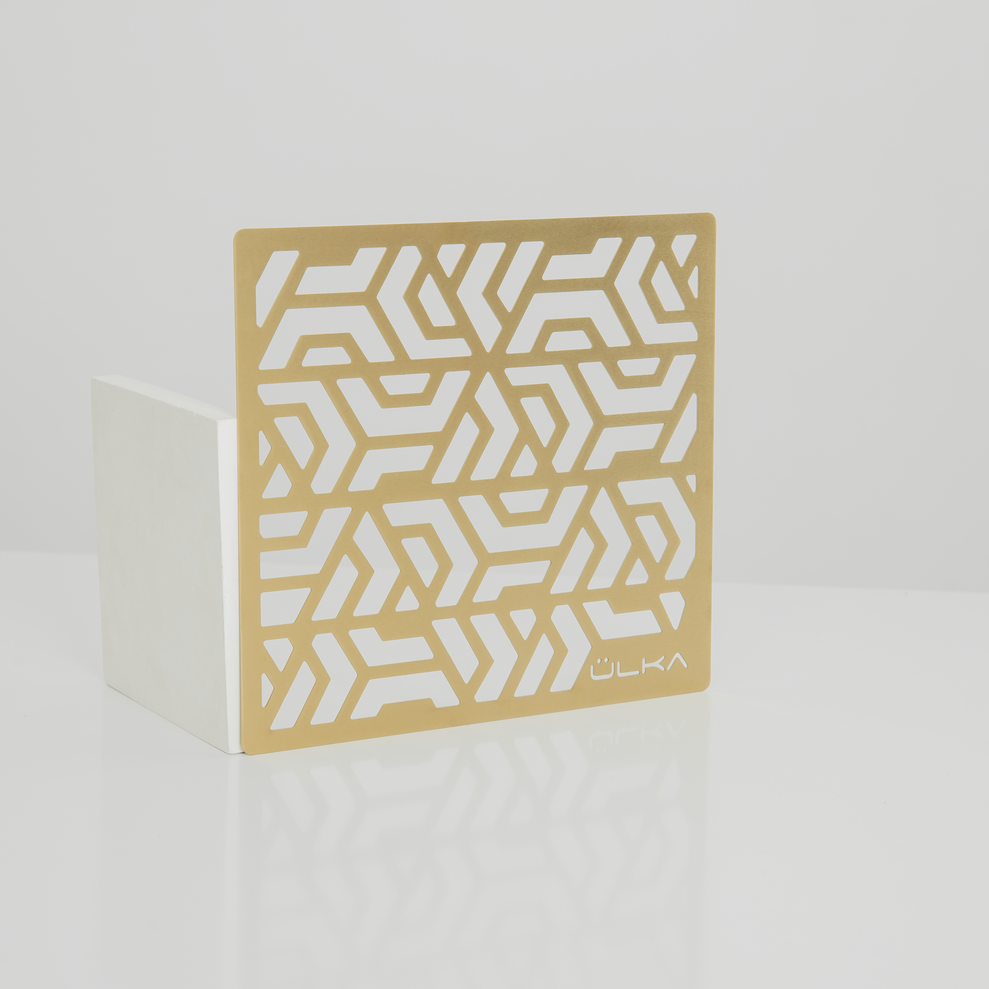 ULKA Manicure Dust Collector PREMIUM White with Gold Grille